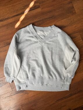 Aerie V-Neck Pullover Sweatshirt